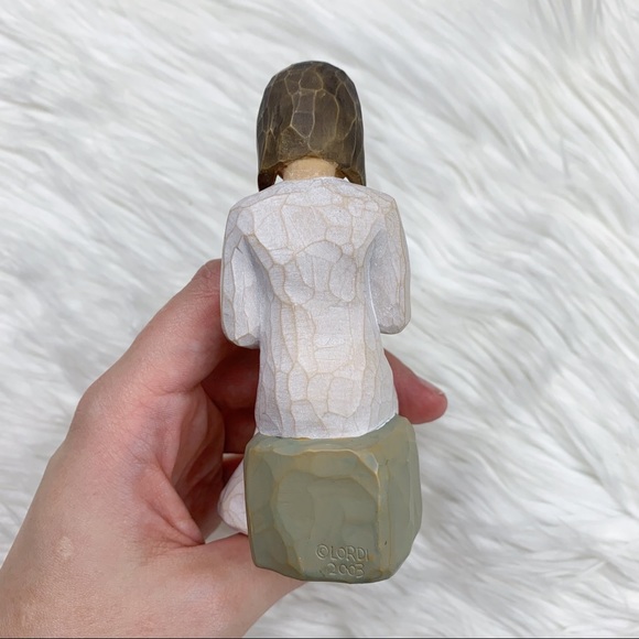 SOLD Willow Tree Wisdom Figurine Reading Sculpture - Picture 7 of 9